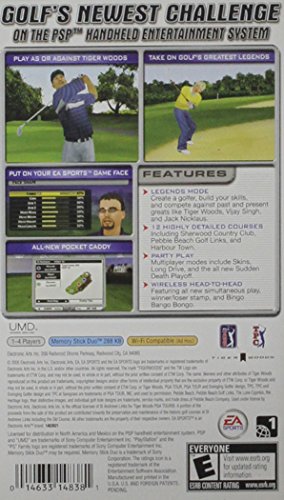 Tiger Woods Pga Tour - Sony Psp #TOP1