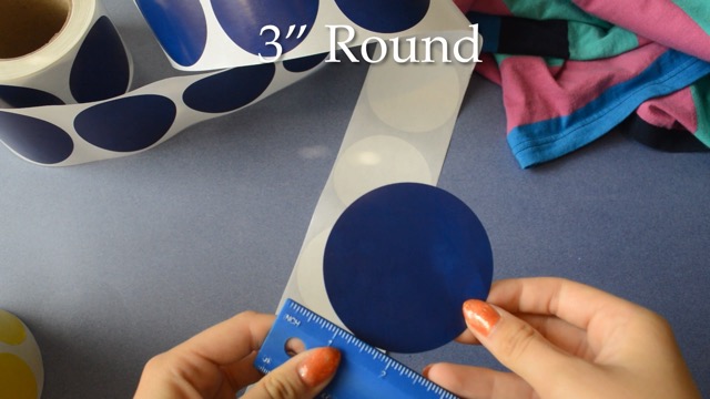 Color Coding Labels For Inventory Inventory Stickers 3 Inch Color Coding Dot Labels - 500 Round Stickers ...