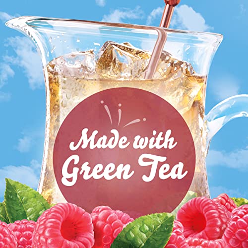 Crystal Light Sugar-Free Raspberry Green Tea Naturally Flavored Powdered Drink Mix 60 Count Pitcher Packets 5 Count (Pack of 12) - Thumbnail 6