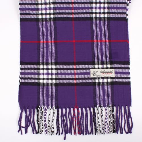 Tartan Plaid Cashmere Feel Classic Soft Luxurious Winter Scarf For Men Women4