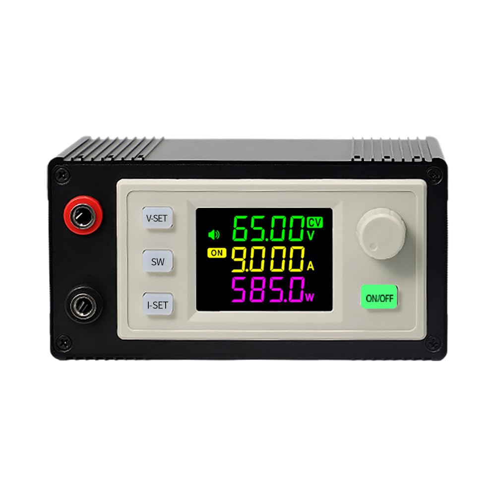 Modulo Alimentazione Step-down, XY-6509X DC-DC 585W 9A 12V-72V a 0,5V-65V Convertitore Buck MPPT a Tensione Continua Costante