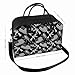 Adults Large Black And White Gun Design American Flag Crossbody Bags, Tote Bag with Compartments, Fashion Tote Top Handle Satchel, Handbag for Work
