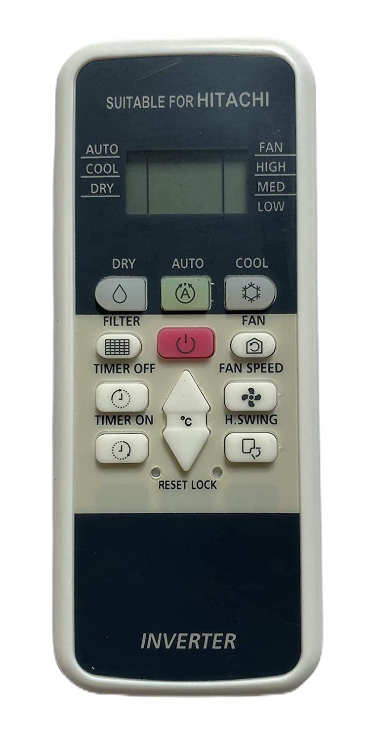 Double Wolf Air Conditioner Remote Compatible with Hitachi Split/Window AC Remote Control [Compatible for Hitachi AC Remote Control ]-image-28