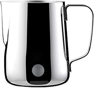 Stojak na sos Espresso Mleko Frothing Dzbak Ze Stali Nierdzewnej Creamer Pitcher Coffee Milk Frothing Cup 350ml 600 ml Lustro Wykończenie Cappuccino Latte Łódka z sosem sosowym (Size : 350ml)