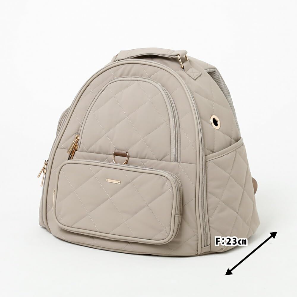Amazon.co.jp: Monchéri Waterproof Dome Quilted Backpack for Dogs