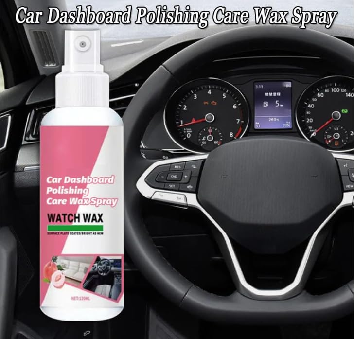 Cera para Cuidado y Pulido de Tablero de Auto 120ml miniatura 3