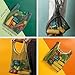 CompraFun Bolsas Reutilizables de Compra, Bolsas de Malla de Algodón Lavables y...