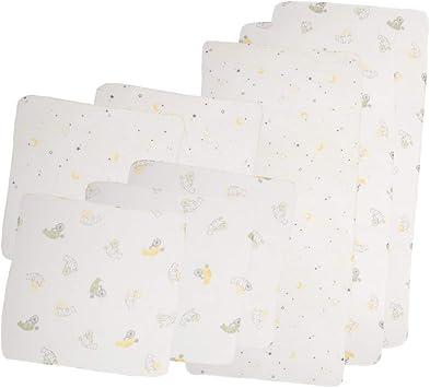 Amazon 西松屋 浴用ガーゼ8点セット 星 くま ガーゼ ガーゼハンカチ ベビー マタニティ 通販