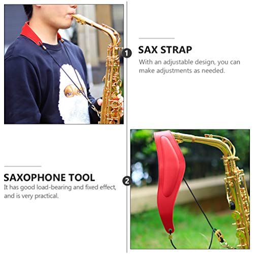 MILISTEN Zachte Saxband Gevoerd Lederen Saxofoonband Voor Hoorn Tenor Bariton Altsax Sopraan Klarinet en Andere… - Image 5