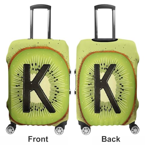 Kiwi Art Pattern Luggage Cover, Washable Elastic Suitcase Cover Protector Fit 18-32 Inch Luggage3