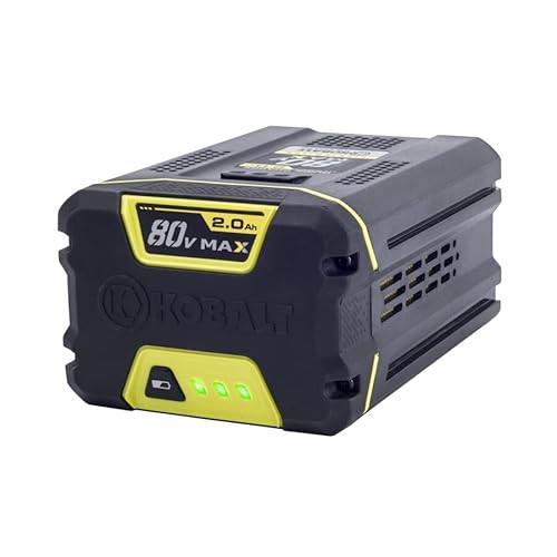 Kobalt 80-Volt Lithium Ion (Li-ion) Cordless Power Equipment Battery