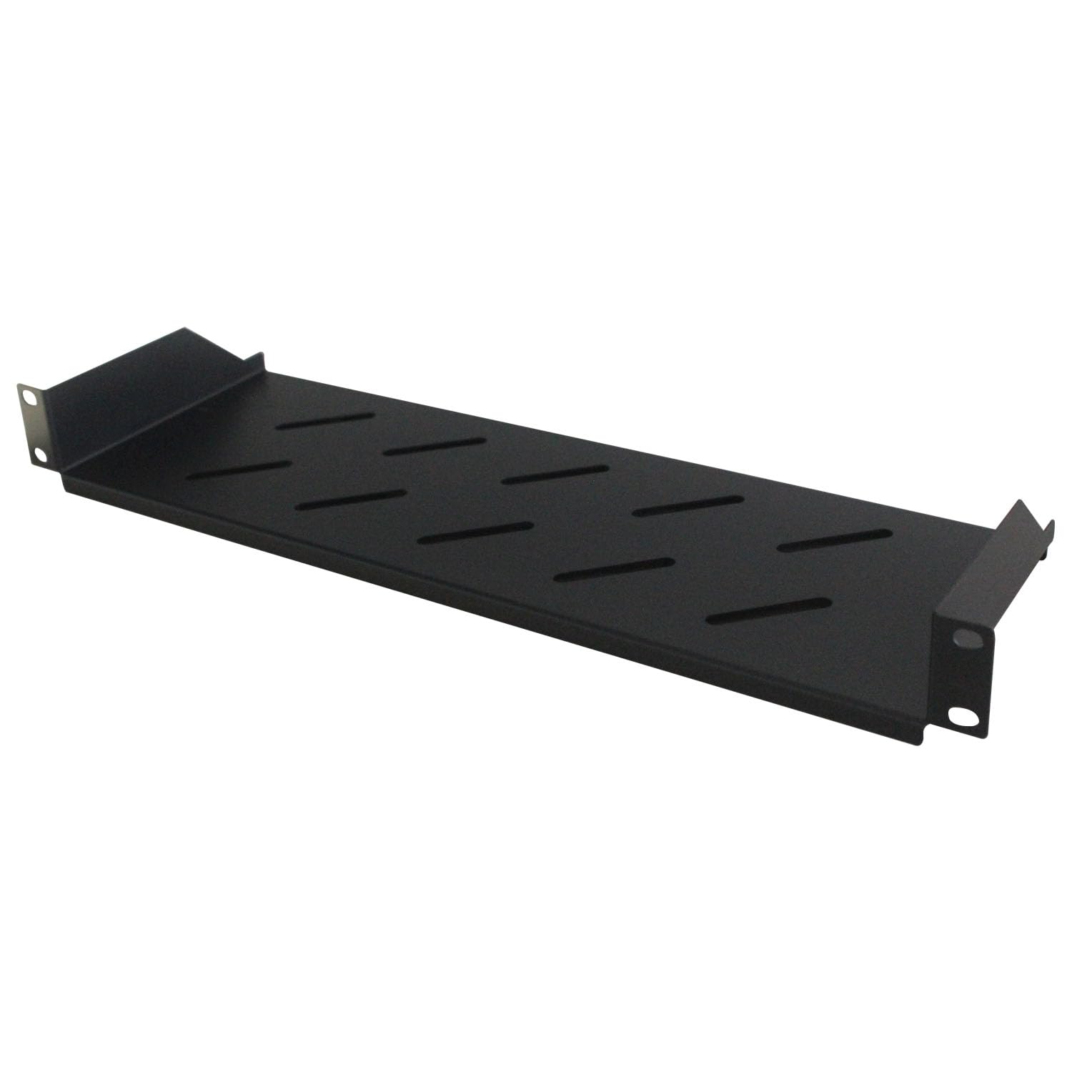 Ripiano per armadio rack 19 vassoio per armadio server di rete mobile audio ripiano estraibile per rack piastra di montaggio (483x465x350mm Spessore 1.5mm)