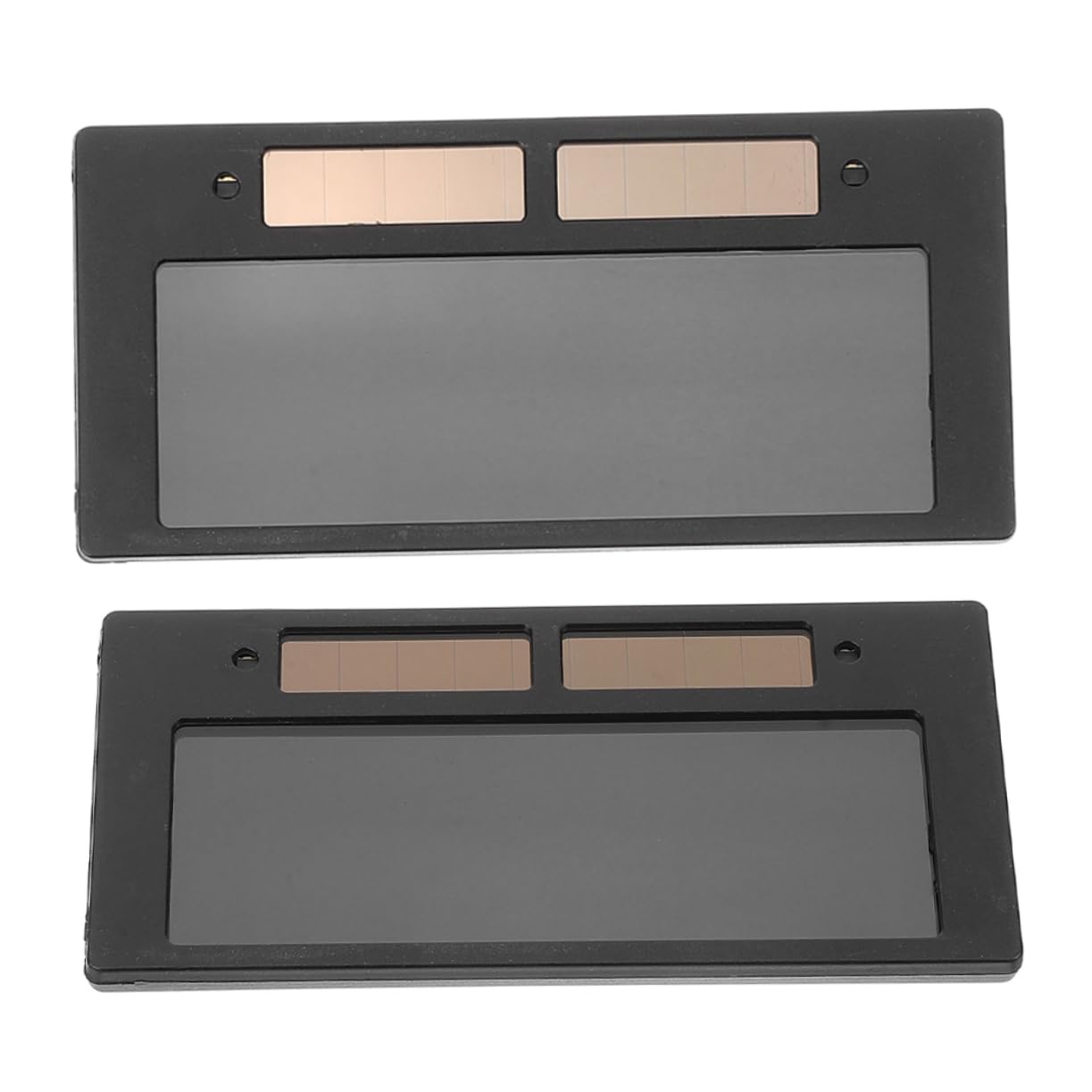 OUNONA 2pcs Photochromic Lenses for Welding Helmets Solar Auto Darkening Replacement Lens