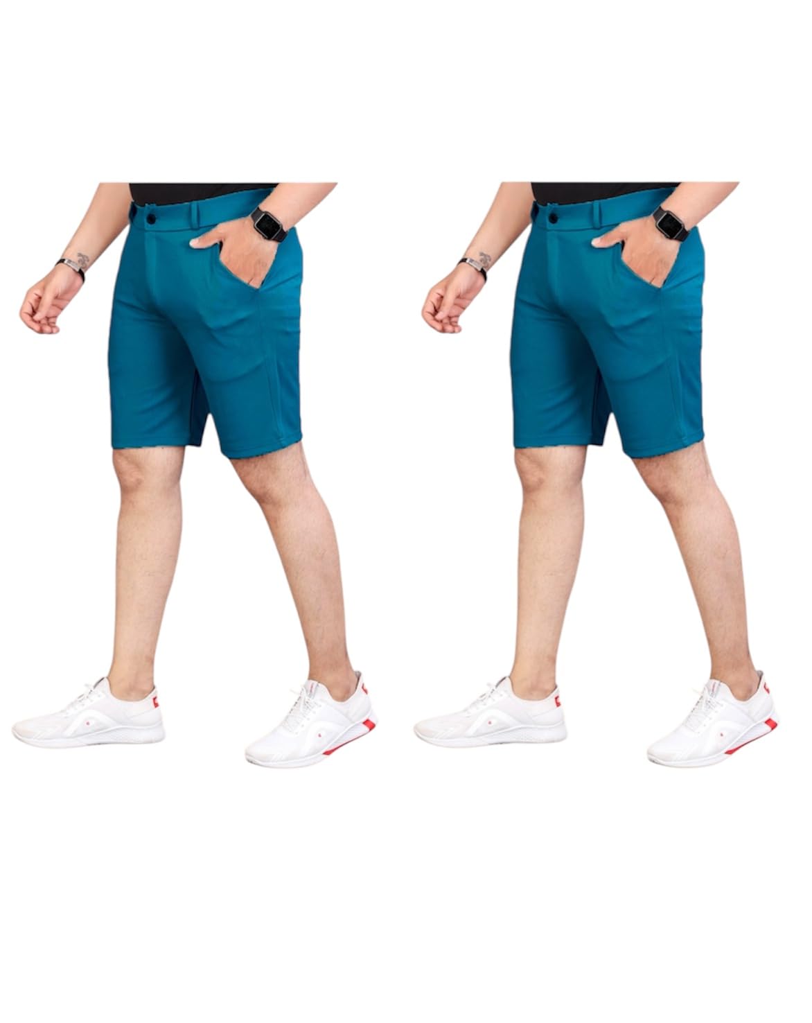 Men's Sports Shorts Quick Dry Stretch Gym Shorts with Pockets | Lightweight Running, Workout, Training & Casual Activewear Shorts-picture-46