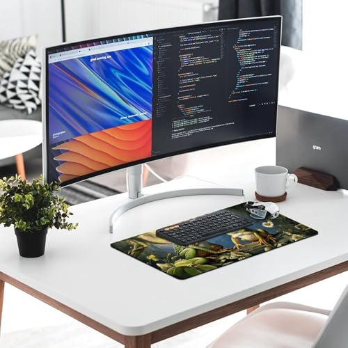 Mouse Pad Grande RLDOBOFE Con Base Antideslizante miniatura 6