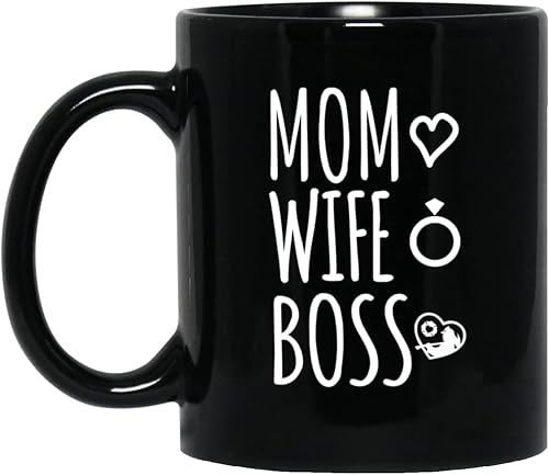 Taza de café personalizada para mamá esposa marido de familiares amigos regalos únicos de jefe anillos de bombero corazón nombre personalizado