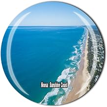Noosa Sunshine Coast Australia Fridge Magnet Crystal Tourist Souvenir Gift Collection Refrigerator Magnetic Sticker
