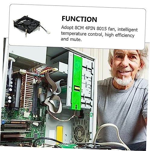 Ventilateur processeur : lot de 2 radiateurs pour boîtier PC