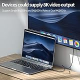 Fasgear kabel USB 4: Thunderbolt 4 ładowanie 40 Gb/s transfer danych 8K wideo typ C do Mac-book Pro i-Pad Pro 2021 Mac Mini M1 zewnętrzny dysk SSD Hub stacja dokująca eGPU (1 m)