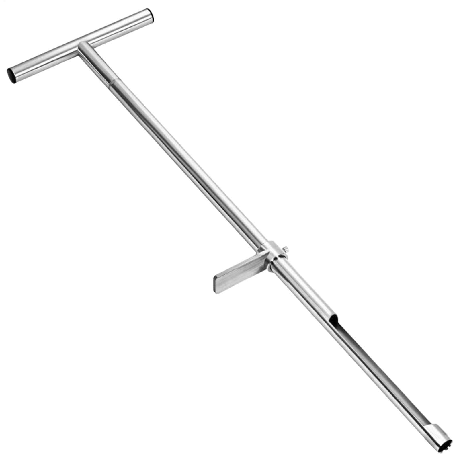 Sonda per Terreno Carotatore Ergonomico In Acciaio Inossidabile | Sonda Con Manico A T per Prato Giardino Fattoria Cortile Frutteto Giardinieri Domestici Paesaggisti Professionisti