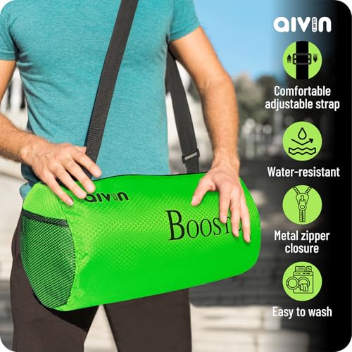 Image of Aivin Booster Multipurpose Gym Bag | Gym Bags | Adjustable Shoulder Bag for Men |Duffle Gym Bags for Men | Fitness Bag|Carry Bags|Sports & Travel Bag|Sports Kit| Duffle Bags Travel