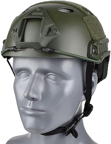 Miniatura 7 de CMAIR4U Airsoft PJ Style - Casco táctico rápido para paintball