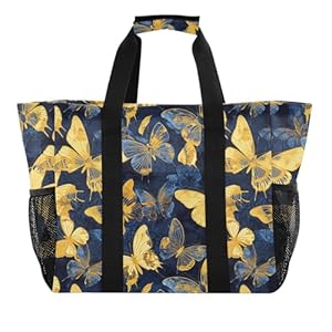 Sanluoli torba podróżna na ramię motyl