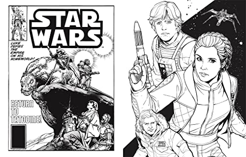 Image of Star Wars Colouring Book Volume 1: Featuring a galaxy of iconic locations, favourite characters and more!