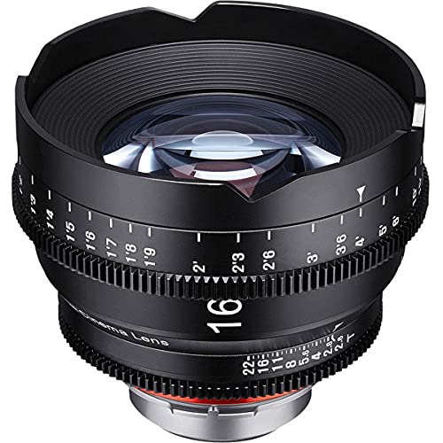 Ficha técnica Rokinon Xeen 16 mm T2.6 Profesional Cine Lente para Canon EF Negro - Fernando Cortés