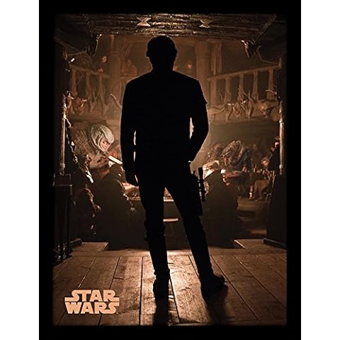 Solo: A Star Wars Story Hive of Scum and Villainy Memorabilia Canvas Print, Wood, Multi-Colour, 30 x 40 cm Cover