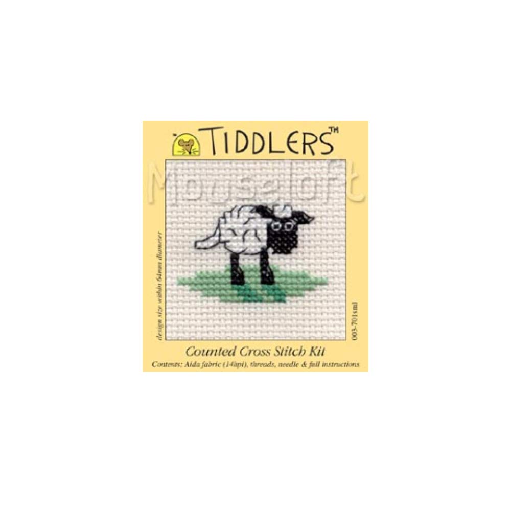 Mouseloft Sheep Tiddlers Cross Stitch Kit