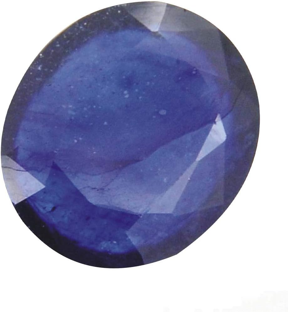 Tejvij And Sons Natural Certified Blue Sapphire Gemstone