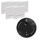 Wax Guards for Phonak Hearing Aid Filters, Phonak Hearing Aid Accessories Fit with phonak and Resound, widex. Phonak Disk Phonak Hearing Aid Cleaning Kit. (5 Packs/40Filters)