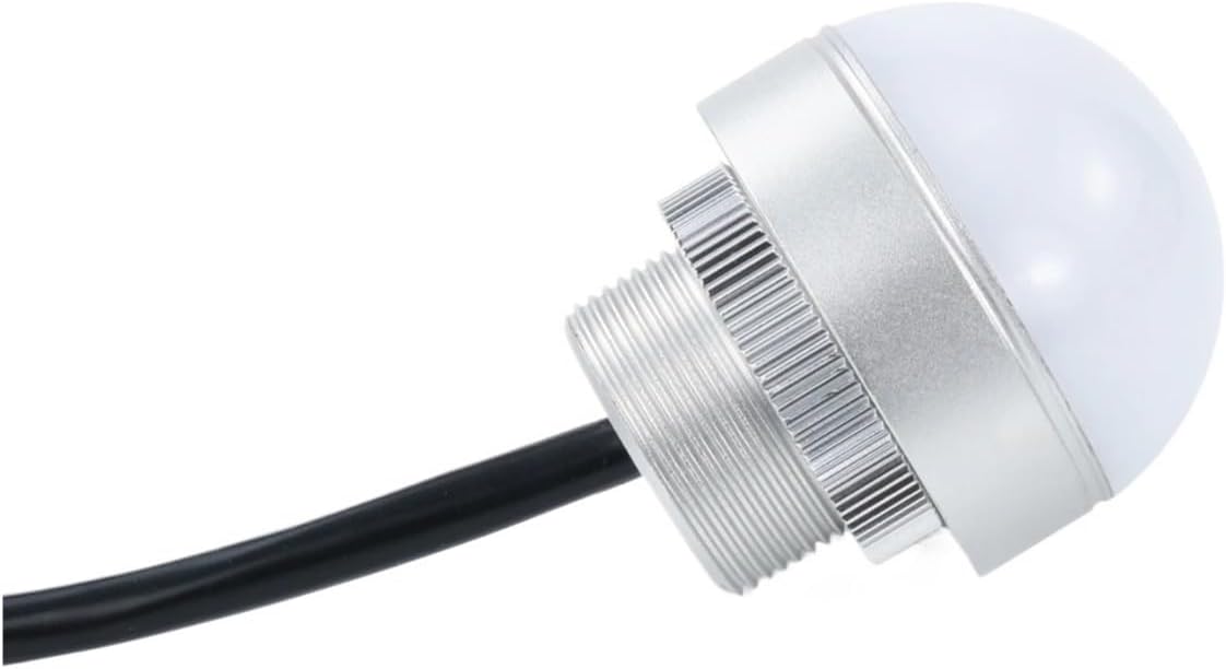 1 PCS 30/50/70mm Circular Three-Color Alarm Indicator LED Metal Waterproof 24V Machine Tool Signal Light(50S-AB-Silent)