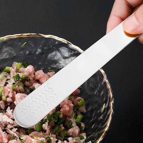 Dumpling Maker, Dumpling Wrapper Maker Set mit Dumpling Skin Presser aus Edelstahl Rundform Presswerkzeug & Ravioli Werkzeug für Teigverarbeitung Backen Zuhause, Perfekt für Ravioli, Wontons, Pelmeni,