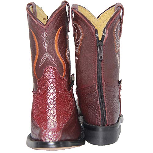 Kids Cowboy Boot Toddlers Infant Western Stingray Snip Toe Boot4