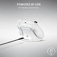 Vista 6 de Razer Universal Quick Charging Stand for Xbox Series XS Magnetic Secure Charging - Perfectly Matches Xbox Wireless Controllers - USB Powered - Deep