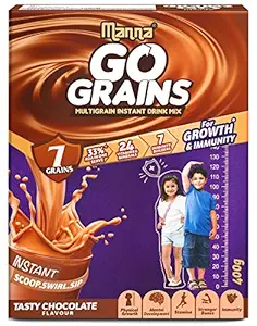 Go Grains Millet Health and Nutrition Drink, 1.2Kg Chocolate 400g(Pack of 3)