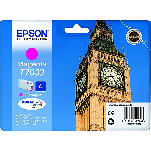 Cartouche d'encre Epson C13T70334010 Magenta originale pour vos impressions couleur