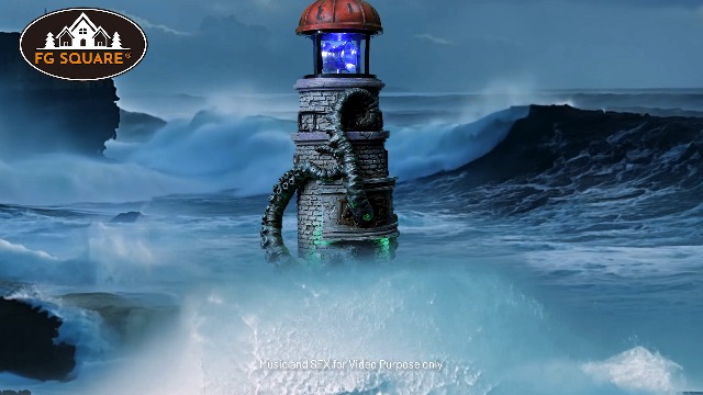専用　100 2 Amazon.com: FG Square Lighthouse Attack Kraken Theme Spooky