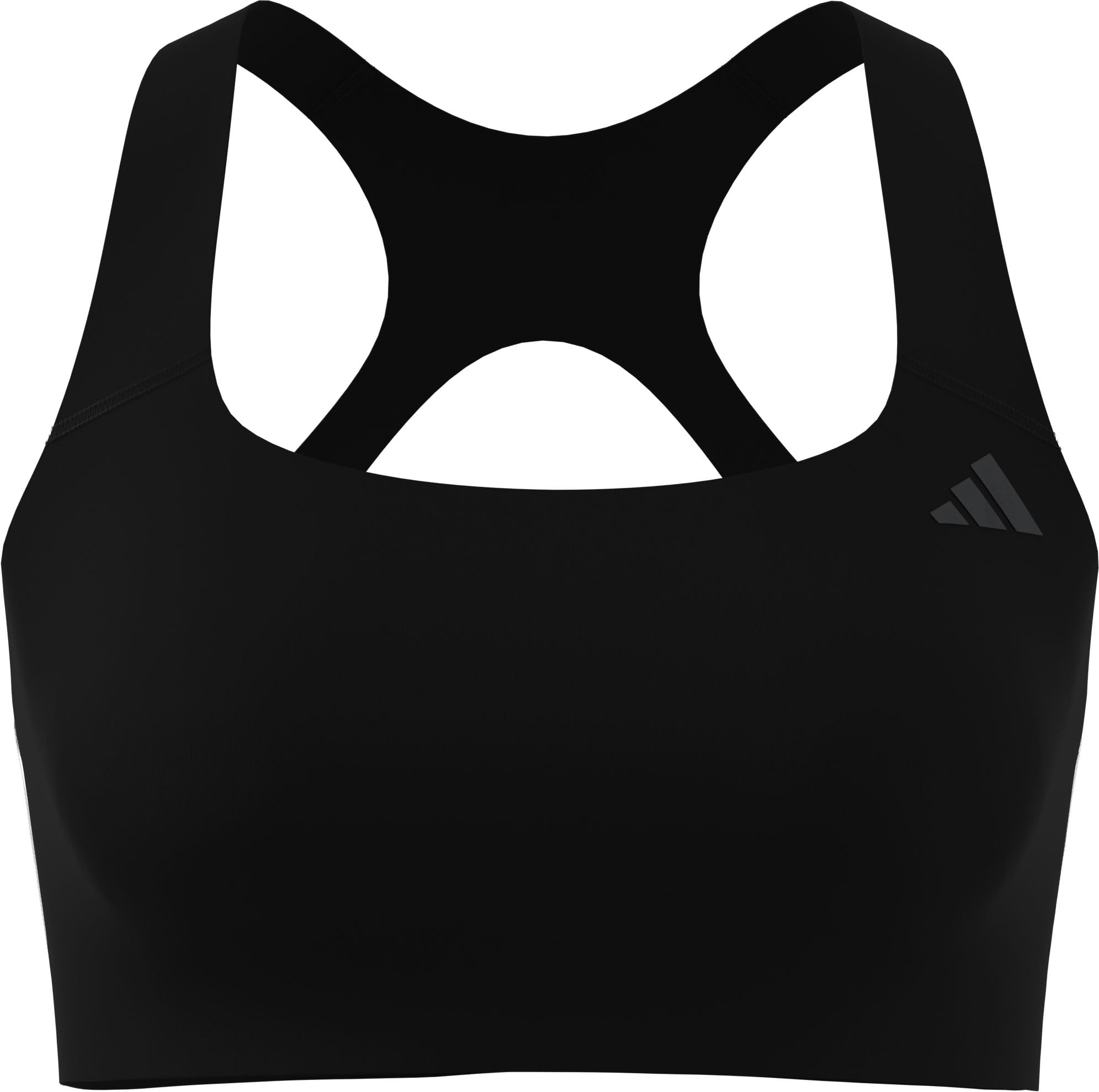 adidas Women's Optime Workout Medium Support Bra, Black, XXL