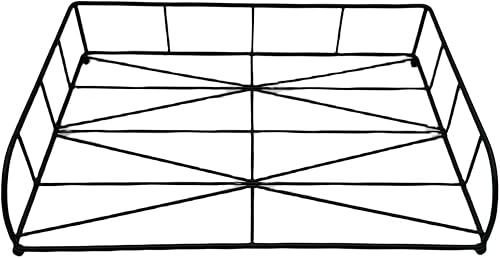 Miniatura 7 de Paquete de 2 bandejas de cartas, organizador de archivos de escritorio, apilable, multifuncional, organizador de bandejas de papel para suministros