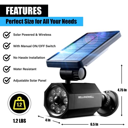 Bell+Howell Bionic Spotlight Motion Solar Spot Lights Outdoor Waterproof thumb #6