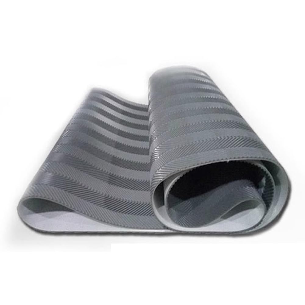 YJEUZCD PVC Conveyor Belt for Packaging Factory, Commercial Production Line Conveyor Belt, Warehouses Factories Bucket Pulley Replacement Belts(1.6x65.6 ft)