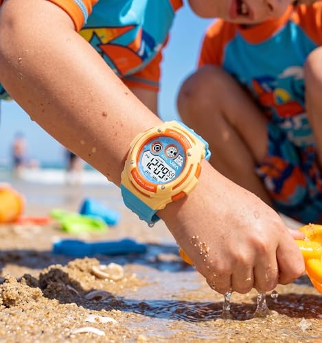 Image of V2A NOVA-X 2930 Digital Watch for Boys | Colour Pop Sports Design | Active Everyday Watch for Kids with Digital Display, Backlight & 50M Water Resistance
