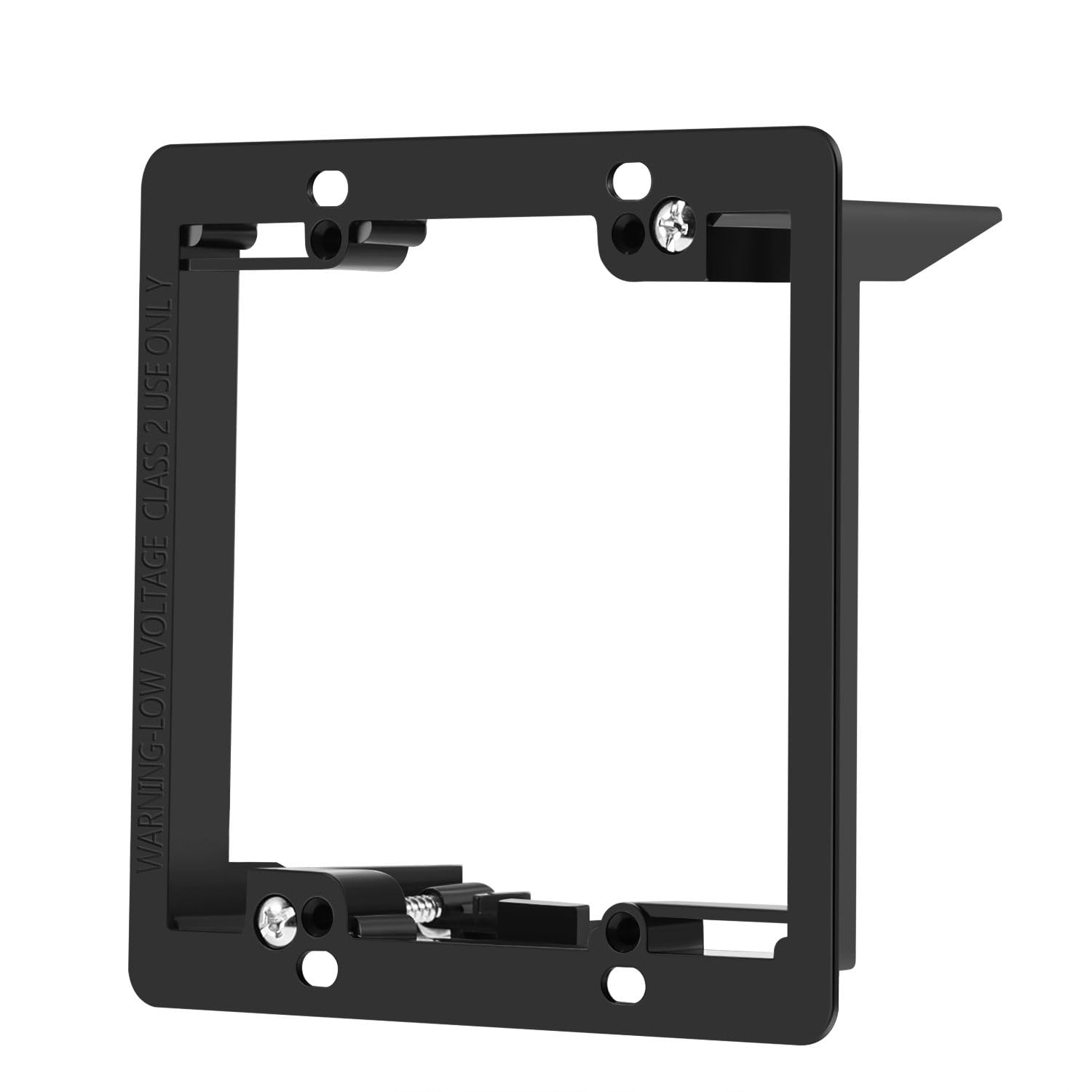 TNP 1 Gang Low Voltage Mounting Bracket, Old Work Drywall Box, Black — Amazon image 9