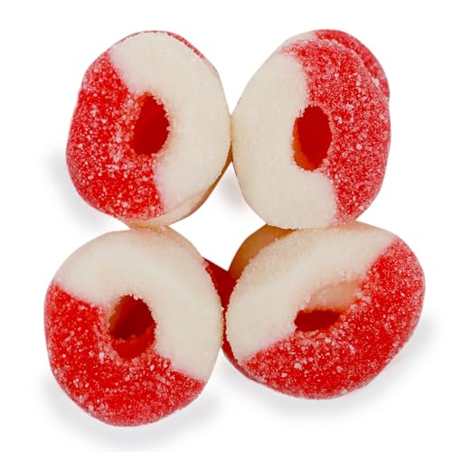 Gomitas en forma de anillo sabor sandía 2 LB miniatura 1