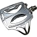 MKS Urban Platform Pedal Sealed Bearing SILVER Alloy