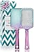 Produktbild Lily England Paddle Brush Haarbürste im Ombre Türkis Lila Look  perfekte Haar Bürste & Langhaarbürste zum Glätten & Föhnen  für dünnes & dickes Haar