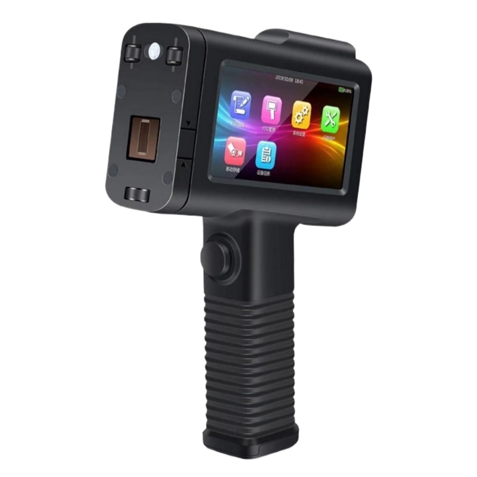 12.7mm Handheld Inkjet Printer Intelligent Assembly Line Food Packaging Carton Qr Code The Weld Is Strong